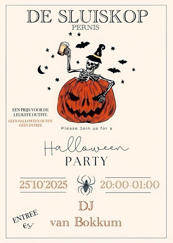 Sluiskop Halloween Party